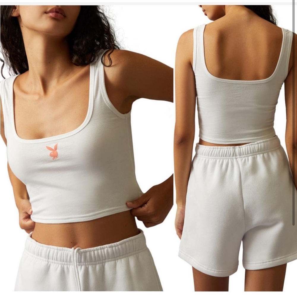Playboy Cropped Tank M